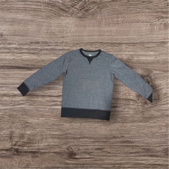 NWOT Athletic works Gray and Black Long Sleeve Shirt - Picture 1 of 1